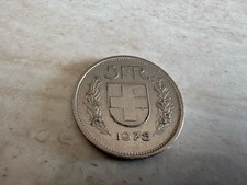 Lotto 2 monete 5 Franchi