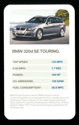 Scheda informativa bmw 320d - bmw,