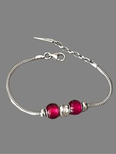 Bracciale charms murano perle - charms,