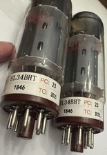 Coppia tubi rubino vintage