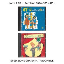 37° Zecchino D'Oro ( 1994 ) CD + 41° Zecchino D'Oro ( 1998 ) • Lotto Di 2 •