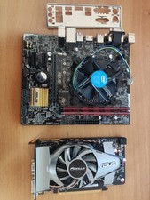 KIT Mainboard, CPU Intel i5-7500, 16 GB RAM, Scheda Video 1GB, Dissipatore orig.