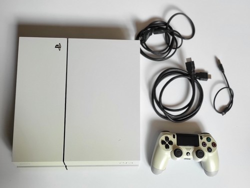 Console playstation blanche - playstation, 4