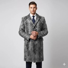 Cappotto uomo lungo pelliccia