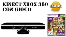KINECT XBOX 360 CON GIOCO KINECT ADVENTURES ! ORIGINALE MICROSOFT
