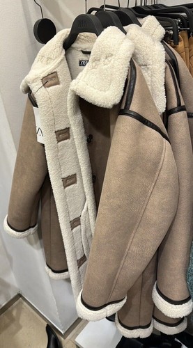 Zara cappotto doppiopetto - cappotto, con