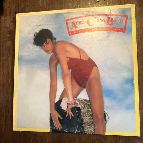 Vinyl record afro cuban - vinyl,