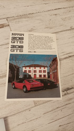 Prospectus brochure ferrari - /,