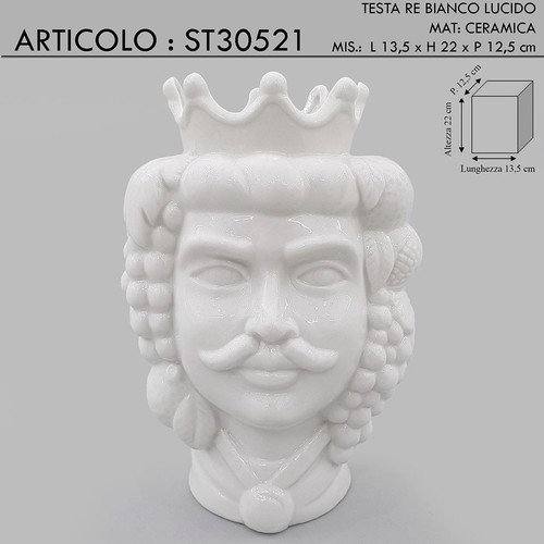 Statua scultura testa - di, moro
