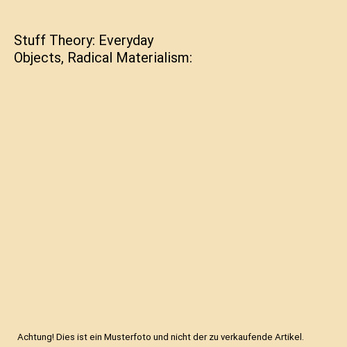 Stuff theory everyday - theory:,