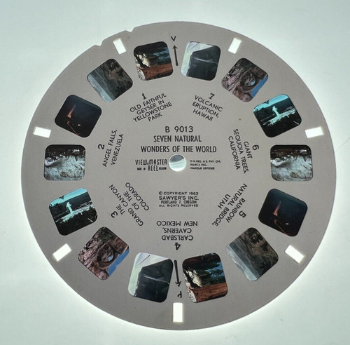 Vintage view master reel - view-master,