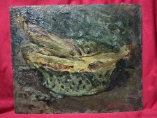 FRANCO GIROSI QUADRO ANTICO DIPINTO OLIO SU TAVOLA