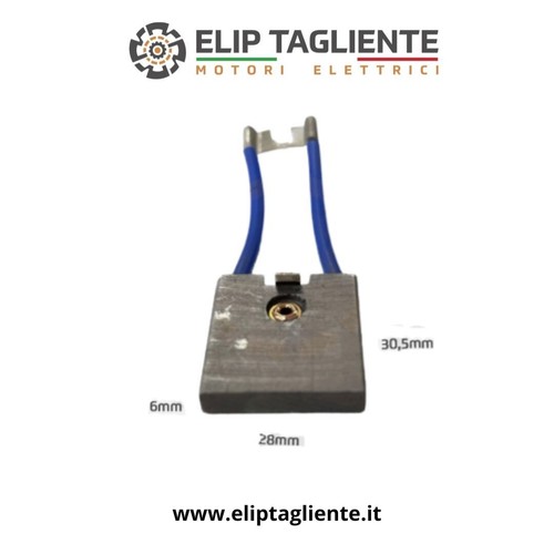 Spazzole carboncino 6x28x30 - spazzole, 6x28x30.5