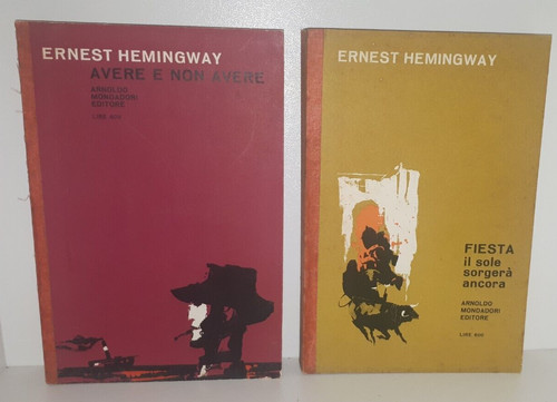 Hemingway libri avere - 2, libri: