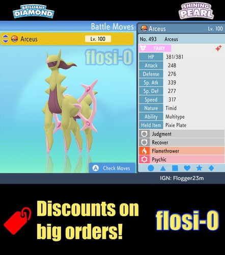 6iv shiny arceus - shiny, i