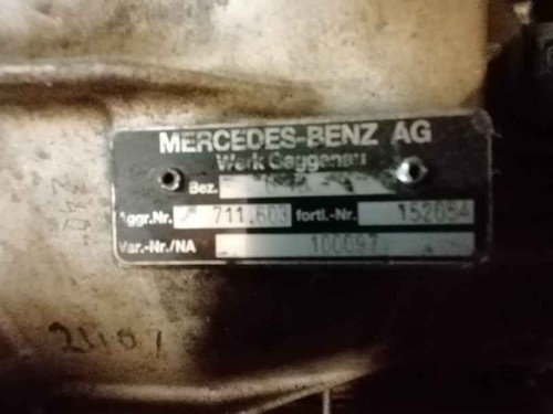 Boite vitesses mercedes 408 - boite,