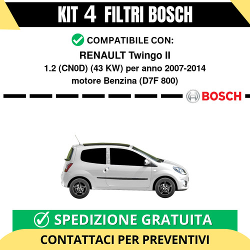 Kit bosch filtri tagliando - bosch,