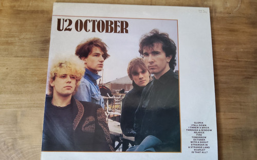 October lp 1981 france - october,