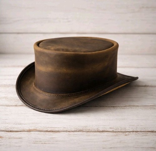 Cappello mano pelle - a, in