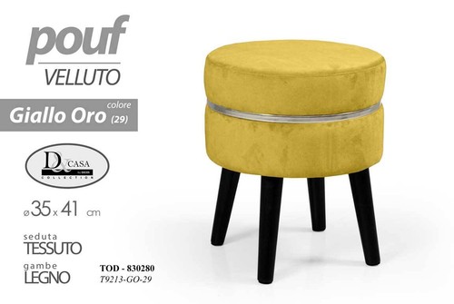 Pouf poggiapiedi moderno - pouf,