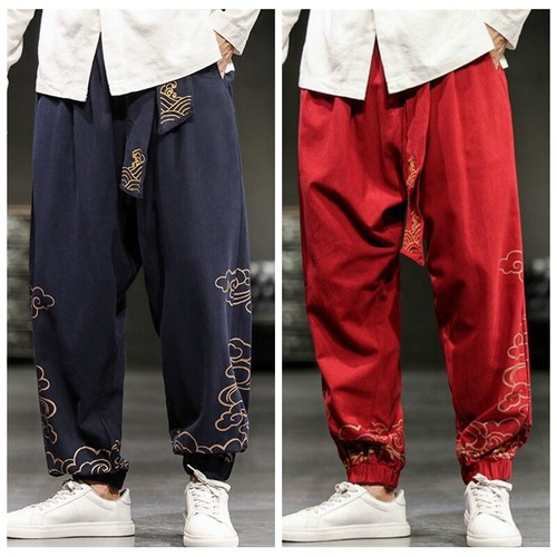 Pantaloni uomo cinesi kung - da,