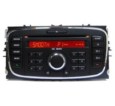 Ford Mondeo S-max Mp3 6000 CD Radio Lettore Unità Testa +Codice Fai da Te Garanzia