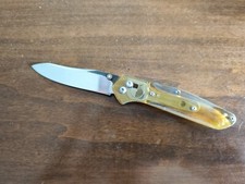 1 Set ULTEM PEI Handle Scales with Custom Niolox BladeFor Benchmade 940 Osborne 