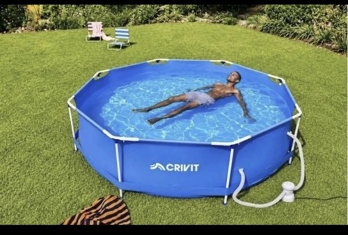 Crivit metal frame pool 300 - pool,