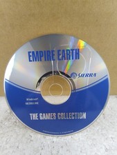 Empire Earth The Games Collection PC Loose CD Sierra 2002 Windows 98/2000/ME