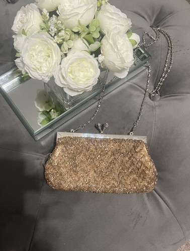 Pochette vintage oro - , rosa