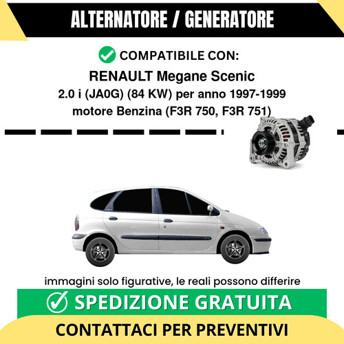 Alternatore renault megane - alternatore,