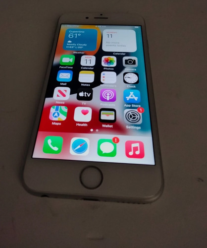 Apple iphone a1688 argento - apple, 6s
