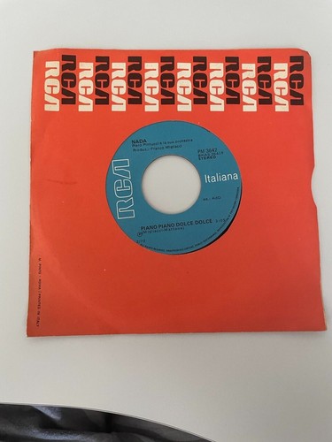 Disco rca italiana nada - disco,