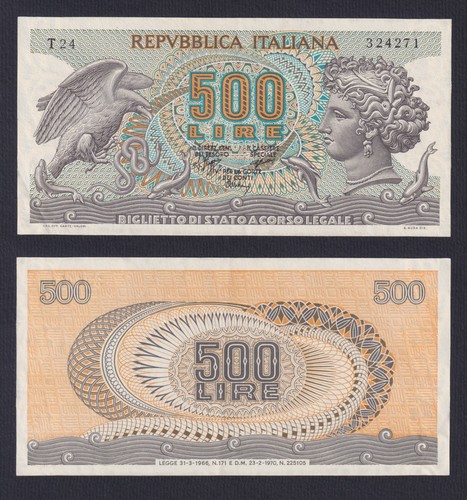 Banconota italia 500 - banconota,