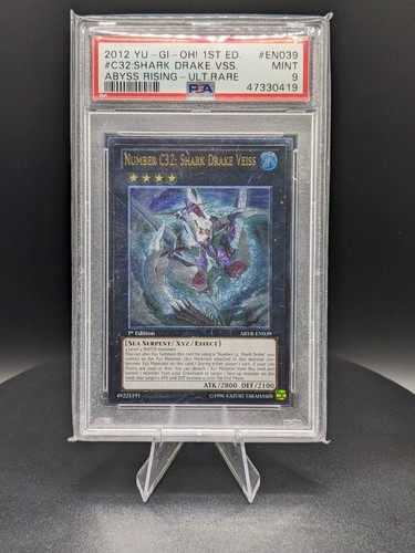 Psa 9 numero c32 - yu-gi-oh,