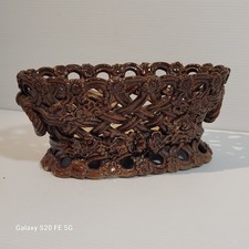 Corbeille Faience Tressé