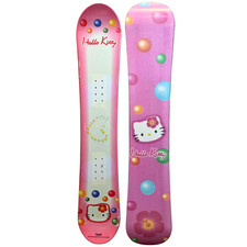 Snowboard HELLO KITTY 143 cm Sanrio donna ragazza raro classico da collezione vintage