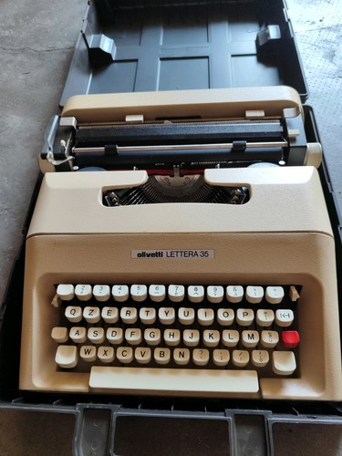 Macchina scrivere olivetti - macchina,