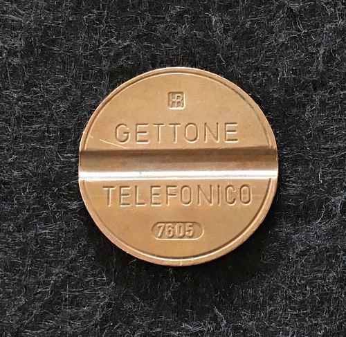 Gettone telefonico 7605 italia - telefonico,
