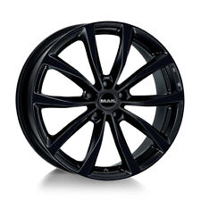 4 cerchi in lega NAD MAK WOLF 7,5x17 5x100 ET 35 GLOSS BLACK per TOYOTA