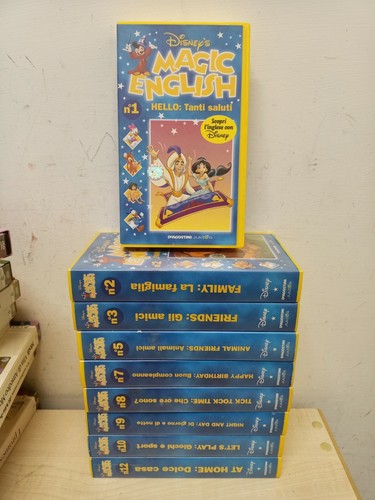Vhs magic english disney - vhs,