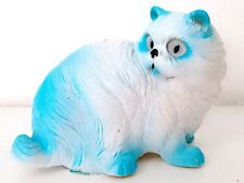 Himalayan Cat gatto Siberiano 1990 New Ray Novelty China rubber figure gomma