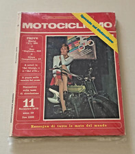 MOTOCICLISMO N.11 NOVEMBRE 1973-ANNO 59,MORINI-OSSA-GILERA,DA MAGAZZINO
