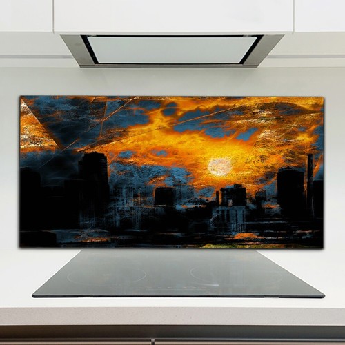 Vetro temperato splashback - vetro,