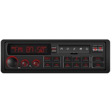 Autoradio Singolo Din Retrò