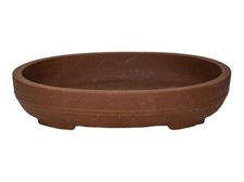 Vaso per bonsai ovale in gres