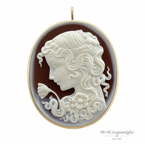 Ciondolo spilla oro kt - spilla,