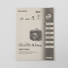 Manuale Fuji FinePix S3 Pro