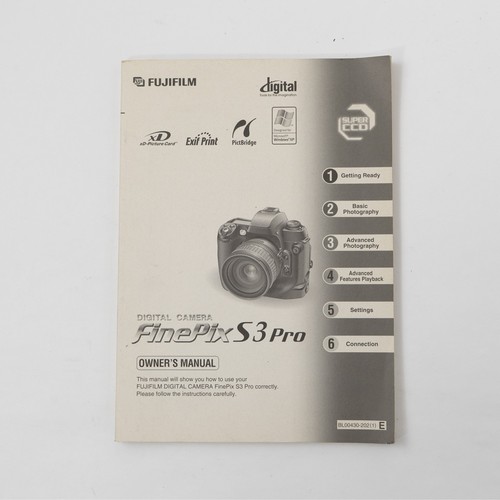 Manuale fuji finepix pro - manuale,
