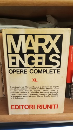 Marx engels opere complete - marx,